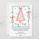 Search for nostalgic christmas cards Red and green