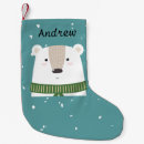 Search for polar bear christmas stockings Adorable