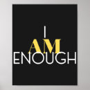 Search for i am enough art Inspirational quote