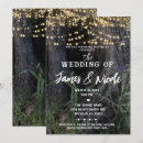 Search for fairy lights wedding invitations Outdoor