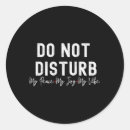 Search for disturbing stickers Peace