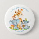 Recherche de anniversaire safari jungle badges Aquarelle