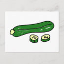 Recherche de courgette cartes postales Vert
