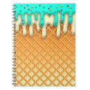 Search for ice cream notebooks Mint green