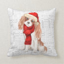 Search for funny christmas dog pillows Animals