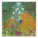 Recherche de gustav klimt painting posters Jardin fleuri