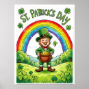 Search for st pattys day clover shamrock posters Leprechaun