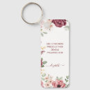 Search for your prayers keychains Scripture