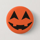 Search for jack o lantern face buttons Black