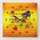 Search for autumn leaves clocks Rustic