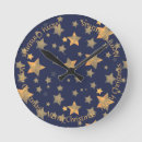 Search for vintage christmas clocks Gold