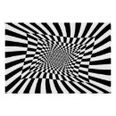 Recherche de formes géométriques posters Noir et blanc