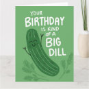 Search for cute pickle cards Dill