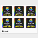 Search for rainbow name stickers Colourful