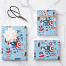 Search for marvel wrapping paper Captain america