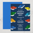 Recherche de couleur vive invitations Pour enfants