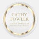 Search for gold wax envelope seals Return address