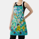 Search for watercolor fern aprons Botanical