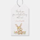 Search for rabbit gift tags Girl baby shower