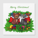 Search for retro cat christmas cards Xmas