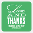 Search for chalk wedding stickers Thank