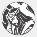 Search for jesus silhouette stickers Cross