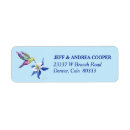 Search for flowers and birds return address labels Wildflower