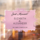 Search for car window decals Just married