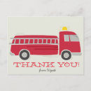 Search for fire truck thank you cards Engine