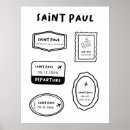 Search for white stamps posters Black and white