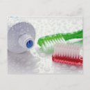 Recherche de brosse à dent cartes postales Dentifrice