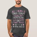 Search for funny feminist tshirts Equality