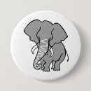 Recherche de animaux africains badges Éléphant