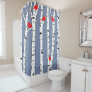 Search for white birch shower curtains Trees