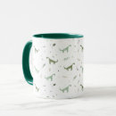 Search for cute green dinosaur mugs Children