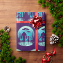Search for sasquatch wrapping paper Alien