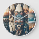 Search for surfboard clocks Tropical