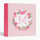 Recherche de de ros classeurs Monogramme