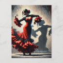 Recherche de danseur espagnol cartes postales Flamenco