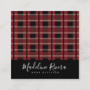Recherche de plaid business cards Tendance