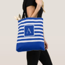 Search for blue stripe bags Monogrammed