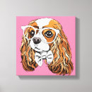 Search for cavalier king charles spaniel canvas prints Puppy
