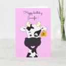 Recherche de vache anniversaire cartes Rose