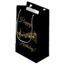 Search for musical gift bags Happy birthday