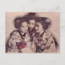 Recherche de fille geisha cartes postales Filles