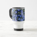 Search for flower travel mugs Blue flowers