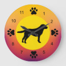 Recherche de silhouette de chien horloges Pour tous