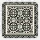 Search for white mandala stickers Black