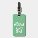 Search for his and hers luggage tags Travel