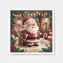 Search for vintage santa claus napkins Nostalgic